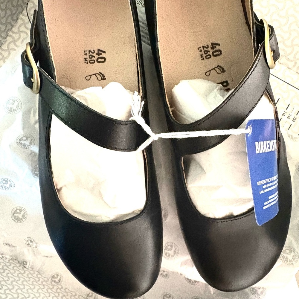 Birkenstock Tracy Mary Jane Ballet Flats Nubuck Leather EU 40 Women
9-9.5 NWT - Picture 8 of 9